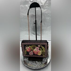 Ted Baker Jesenia Peach Blossom faux leather crossbody bag